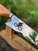 Faca Artesanal Modelo Bike